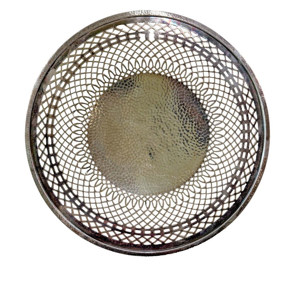 Art Deco WC NS 3083 Pierced Dish Diameter 10” Vintage EUC